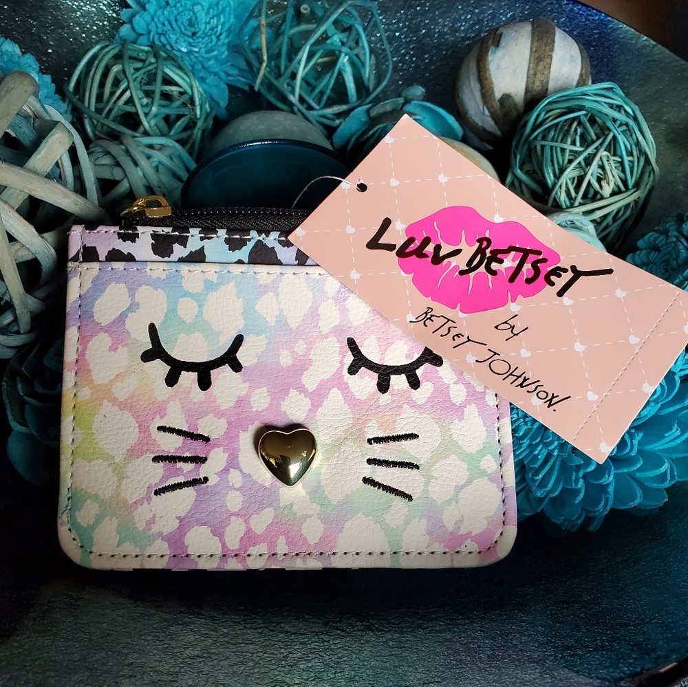 Betsey Johnson Cat Card/Change Case